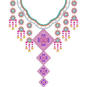 embroidery dress neck designs Beaded hand embroidery neck design dress Vectors - Download Free High-Quality Vectors