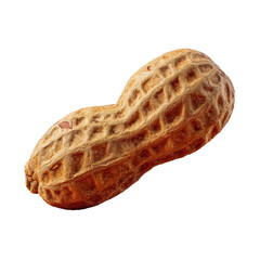 Peanut Shell on Orange Background