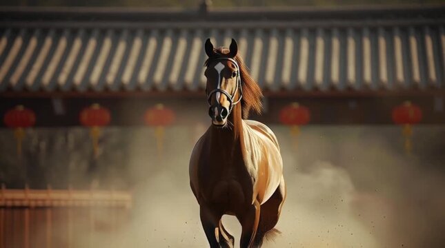 The Horse Symbol For Chinese New Year 