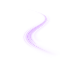 Neon stripes in the form of drill, turns and swirl. Illustration of high speed concept. Image of speed motion on the road. Abstract background png in blue and purple neon glow colors