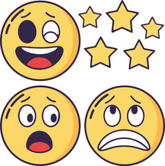 Finance line icons set. Money payments elements outline icons collection.