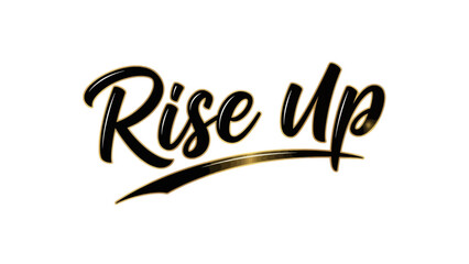 Inspirational motivational phrase encouraging personal growth and ambition