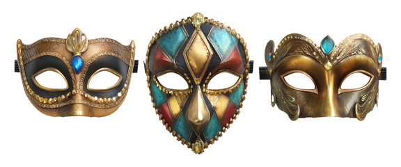 Exquisite Artistic Masks for Costume Themes and Creative Clean Design Inspiration
