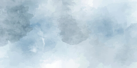 Blue sky with white cloud. Blue background. The summer sky is colorful clearing day and beautiful nature in the morning.brush strokes displaying a serene backdrop ideal for elegant designs. © ATIA