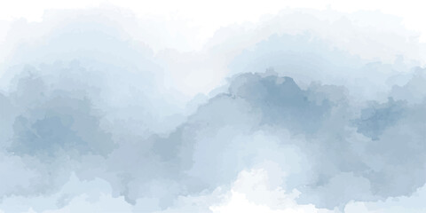 Blue sky with white cloud. Blue background. The summer sky is colorful clearing day and beautiful nature in the morning.brush strokes displaying a serene backdrop ideal for elegant designs. © ATIA