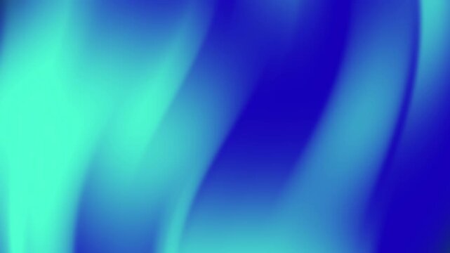 Abstract gradient animation blurry abstract background of blue and teal shades gracefully morphs into a mesmerizing animated gradient.