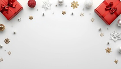 christmas gift box winter