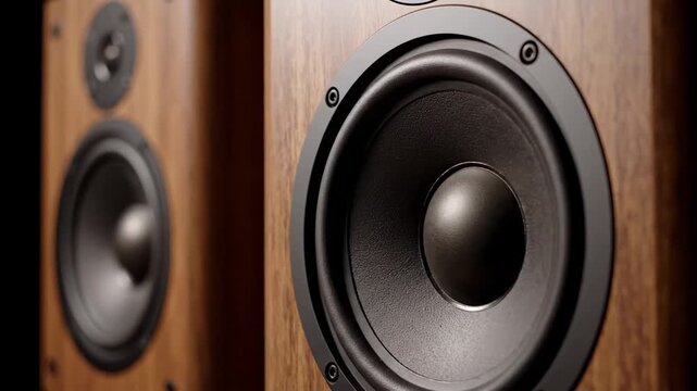 Detailed view of Hi-Fi sound systems with precision audio components showcasing exceptional sound