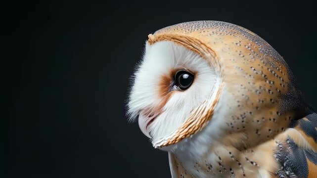 the calmness and the beauty of an owl 