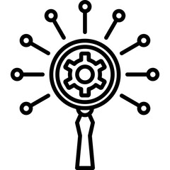 Obraz premium Root Cause Icon