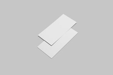 Blank Dl Flyer Mockup