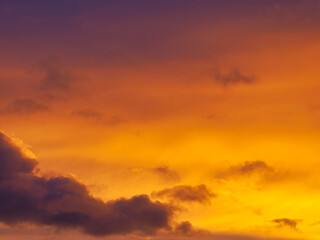 Stormy Winter Colours at Sunrise over Dorset England