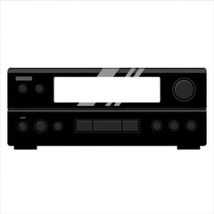 Fototapeta premium Audio Amplifier Receiver Technology