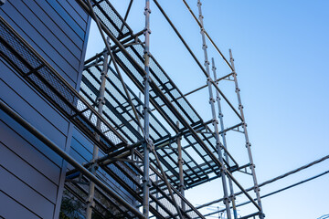 足場　一戸建て