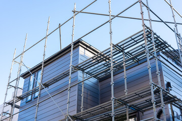 足場　一戸建て