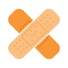 Crossed Bandage Illustration