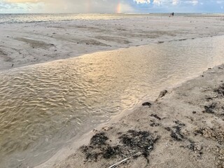 beach in the morning. Saman&aacute;, Dominican Republic 