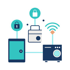 wireless network icon set