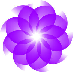 abstract flower vector illustration