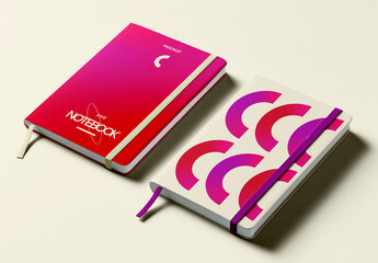 Two Notebook Mockup Set
