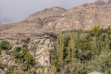 Jamatkhana (gathering place of Ismailis) in Karimabad, Hunza valley, Pakistan