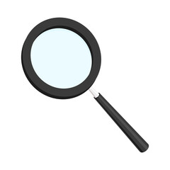 Magnifying glass, lens tool. Loupe icon. Lupe for research, search, discovery and analysis. Inspection, investigation.