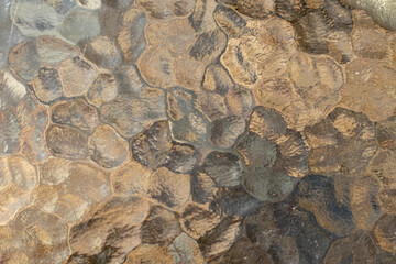 Abstract stone tile patterned surface