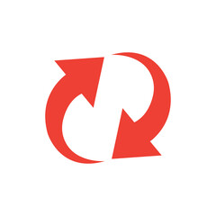 Refresh Arrow Icon &ndash; Reload Update Circular Symbol