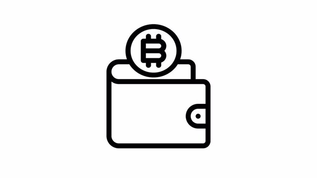 wallet animated icon - Motion Graphic Elements for Business ,Presentations and Design