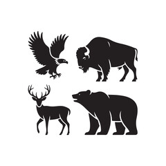 Obraz premium animals vector .vector eps 10