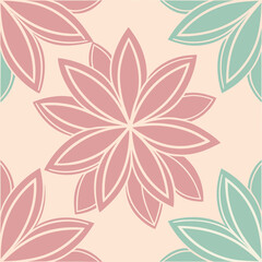 Obraz premium Wallpaper-made-of-overlapping-watercolor-washes 