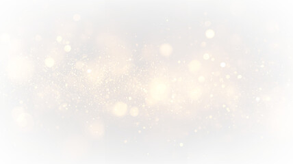 Bokeh effect creates a soft light background with glowing spots and a transparent design suitable for various uses