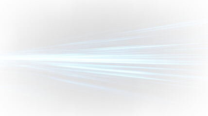 Light beams travel across a transparent background in a soft, dynamic pattern showcasing motion and energy throughout the design