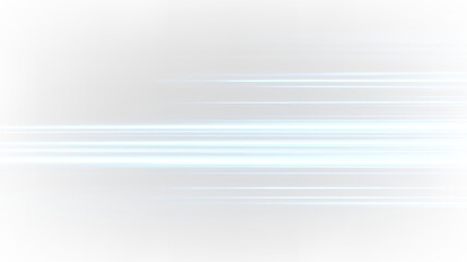 Light streaks create movement effect on a transparent background during a bright day