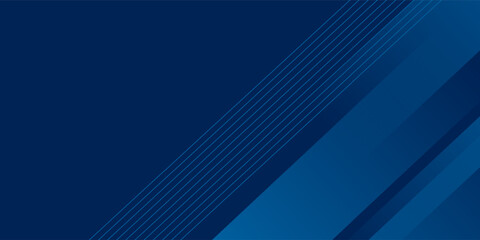 Obraz premium modern blue abstract background with elegant bright diagonal lines