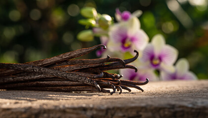 Premium Tahitian vanilla beans