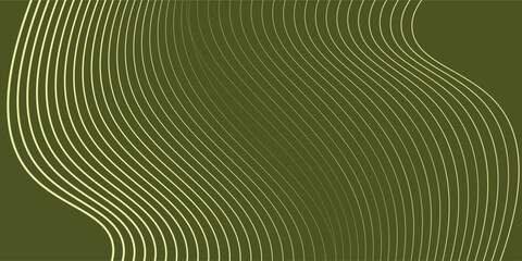 Abstract background with Green army curve line for backdrop modern design