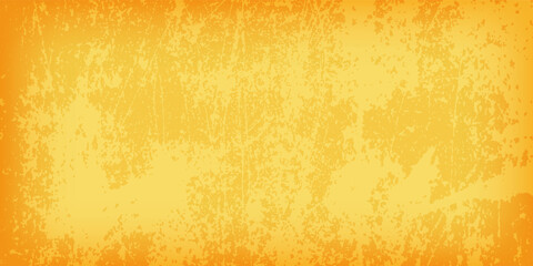 abstract yellow background with Gradient in empty room studio. orange background
