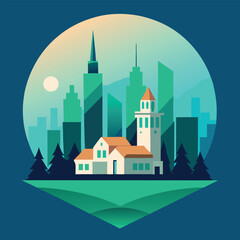 A stylized-modern-artistic-image 