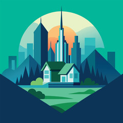 A stylized-modern-artistic-image 