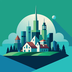 A stylized-modern-artistic-image 