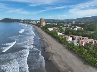 Jaco Beach, Costa Rica: Coastal Paradise Panorama