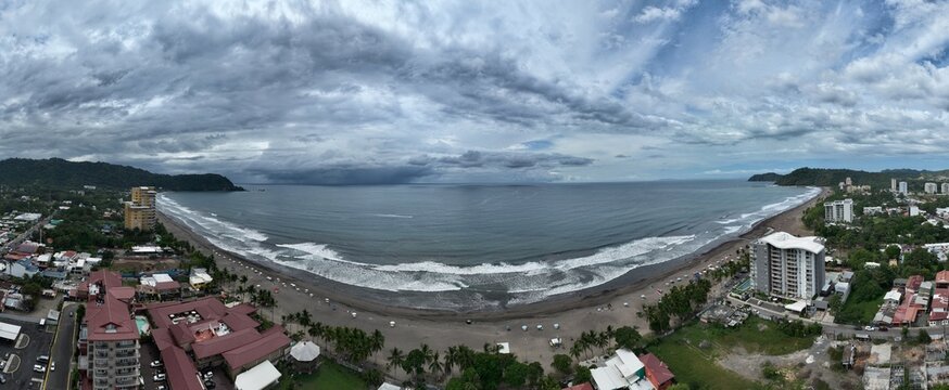 Jaco Beach Costa Rica, stunning panoramic view