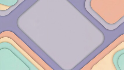 Modern abstract background with colorful layered shapes