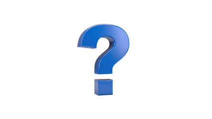 Blue Question Mark