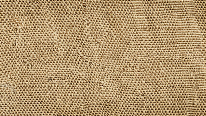 Rustic Elegance Detailed Woven Fabric Texture Background with a Mesh Pattern