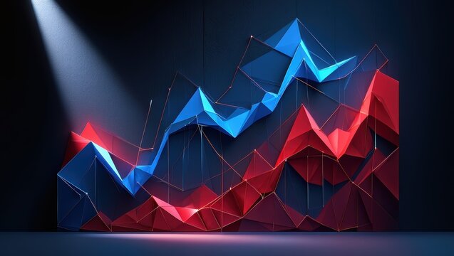 Abstract Data Visualization - Powered by Adobe