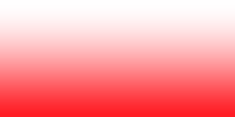 A vibrant red gradient background fading from dark to white, viewed directly from the front.