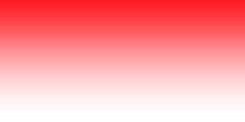 A vibrant red to white gradient background viewed from a straight-on perspective., transparent gradient shadow for design