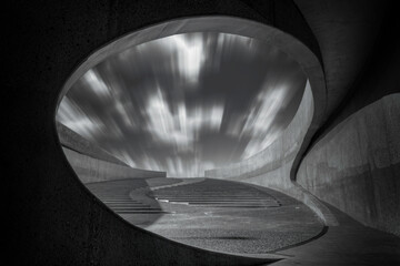 Surreale Betonarchitektur